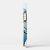 Biker rijdt een motorfiets op een glad wegdek Case-Mate iPhone case (Achterkant / Rechts)