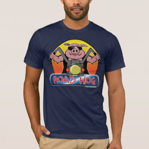 Biker Road Hog Motorcycle T Shirt