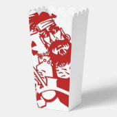 Biker rode witte popcorn dozen bedankdoosjes (Voorkant)