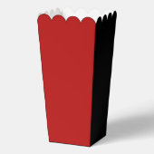 Biker rood wit zwarte popcorn dozen bedankdoosjes (Achterkant)