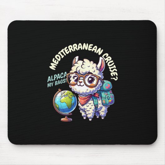 Biker Santa 67 Crew Funny Christmas Leather Jacket Muismat (Voorkant)