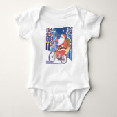 Biker santa claus romper (Voorkant)
