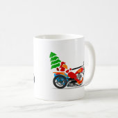 Biker Santa Koffiemok (Voorkant rechts)
