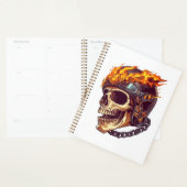 Biker Schedel Reaper Planner (Display)