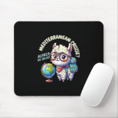 Biker Sinterklaas 67 Crew Grappige Kerst Leren Jas Muismat (Met muis)