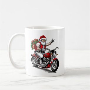 Biker Sinterklaas Koffiemok