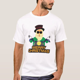 Biker Sinterklaas T-shirt
