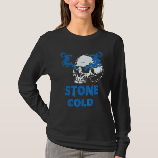 Biker Skeleton Death Mystic Bone T-shirt (Voorkant)