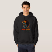 Biker Skeleton Mystic Death Bone Hoodie (Voorkant volledig)