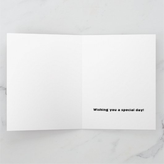 Biker Soul, persoonlijke geboortedatum Kaart (Binnen)