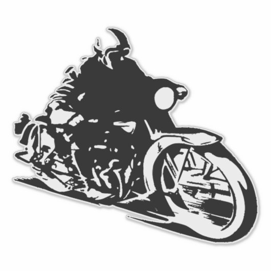 Biker Sticker (Voorkant)