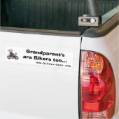 Biker Sticker Bumpersticker (Op Truck)