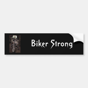 Biker Strong Bumpersticker