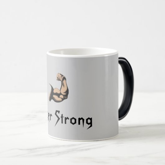Biker Strong Morphing Mok (Voorkant rechts)