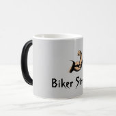 Biker Strong Morphing Mok (Voorkant links)