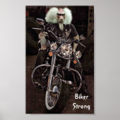 Biker Strong Poster (Voorkant)