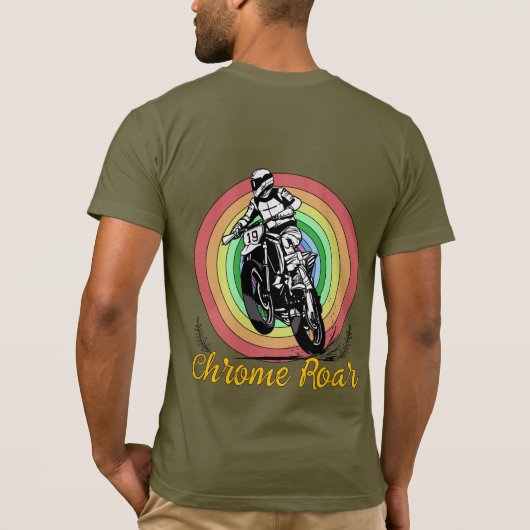 biker T-shirt (Achterkant)