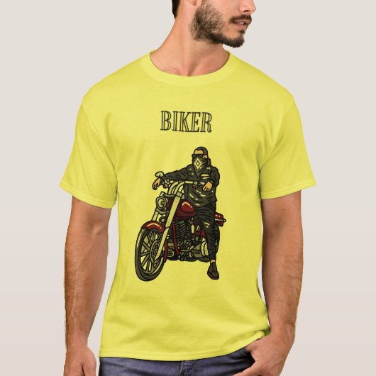 Biker T-shirt (Voorkant)