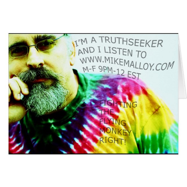 BIKER TRUTHSEEKER-KAART (Voorkant Horizontaal)