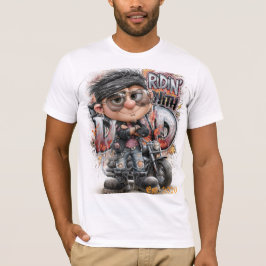 Biker Vader Motorrijden T-shirt