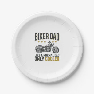 Biker Vader Vintage Motorfiets Citaat Shirt_1 Papieren Bordje