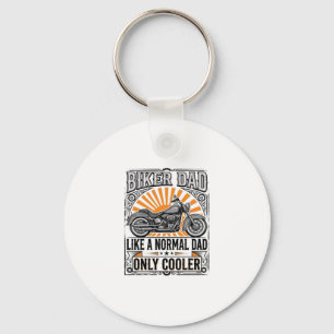 Biker Vader Vintage Motorfiets Vector Design_1 Sleutelhanger