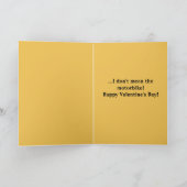 biker Valentijn kaart (Binnen)