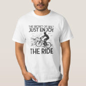 Biker van Mountain Biking T-shirt (Voorkant)