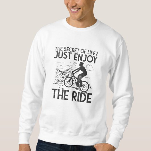 Biker van Mountain Biking Trui (Voorkant)
