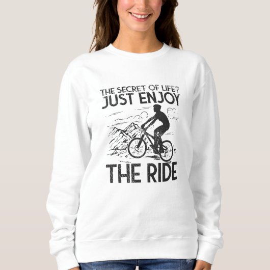 Biker van Mountain Biking Trui (Voorkant)