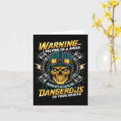 Biker Vriendin Echtgenote Ik Hoor Bij Een Biker Va Kaart (Gele Bloem)