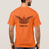  Biker, vuilnis T-shirt (Achterkant)