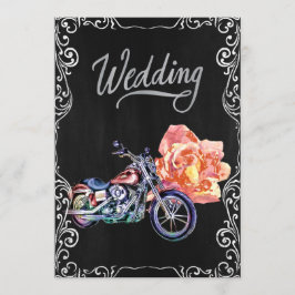 Biker Wedding Uitnodiging