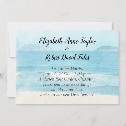 Biker Wedding Uitnodiging (Achterkant)