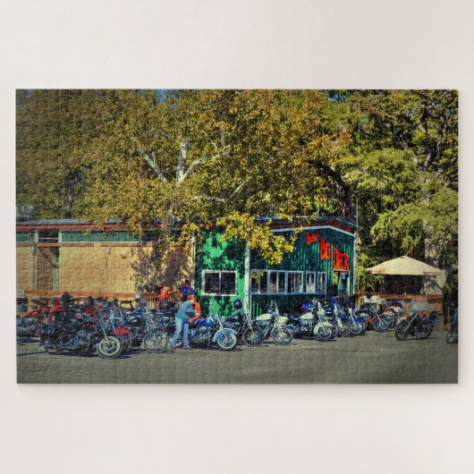 Bikerbalk Legpuzzel (Horizontaal)