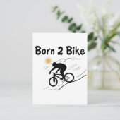 Bikerkaart Briefkaart (Staand voorkant)