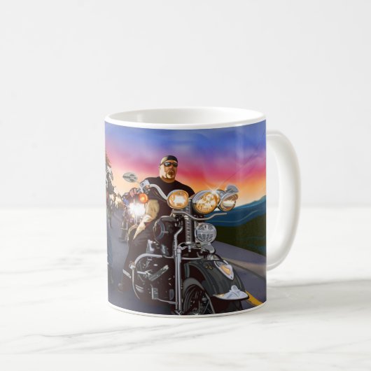 Bikers 1 Mok (Voorkant rechts)