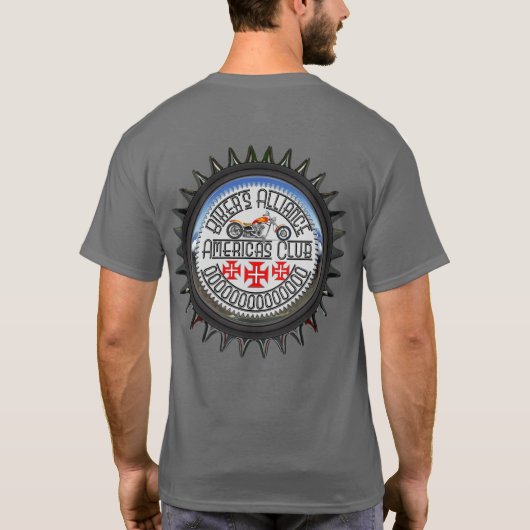 Biker's Alliance America's Biker T-shirt (Achterkant)