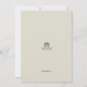 Biker's Birthday Uitnodiging (Achterkant)