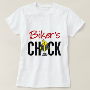 Biker's chick t-shirt