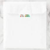Bikers, Cyclers Freaks Ronde Sticker (Tas)