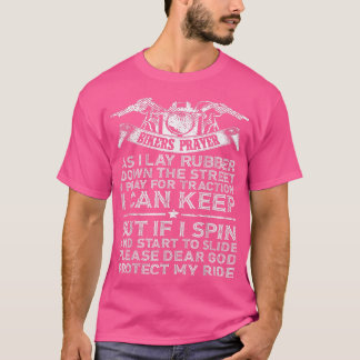 Bikers die bidden dat ik een rode fietser ben t-shirt