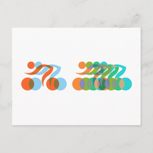 Bikers Freak Briefkaart (Voorkant)