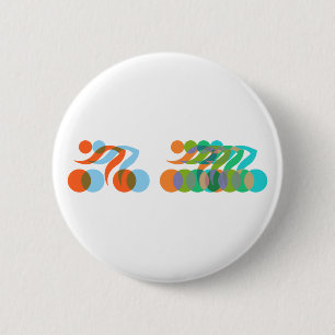 Bikers Freak Ronde Button 5,7 Cm