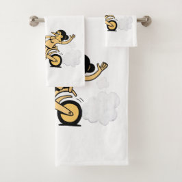 Bikers. Ga ervoor. Bad Handdoek