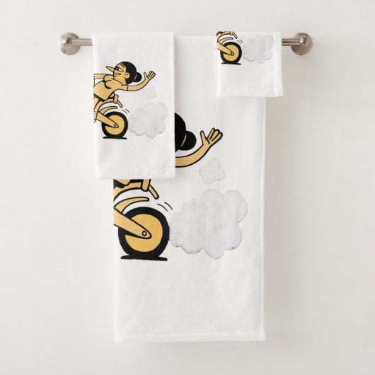 Bikers. Ga ervoor. Bad Handdoek (Insitu)