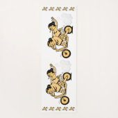 Bikers. Ga ervoor. Yogamat (Achterkant)