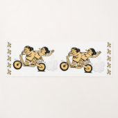 Bikers. Ga ervoor. Yogamat (Voorkant (horizontaal))