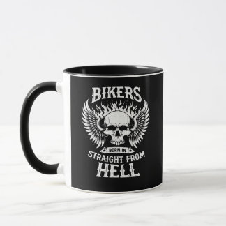 Bikers Geboren In Rechtstreeks Uit De Hel, Mok