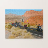 Bikers in Nevada. Legpuzzel (Horizontaal)